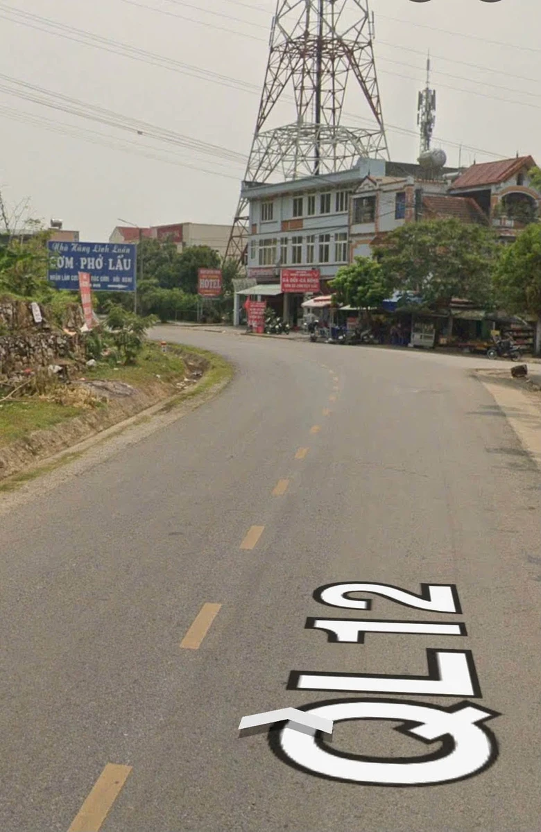 Bán lô đất 68,1m² mặt tiền QL12, Điện Biên, 570 triệu - Ảnh 1
