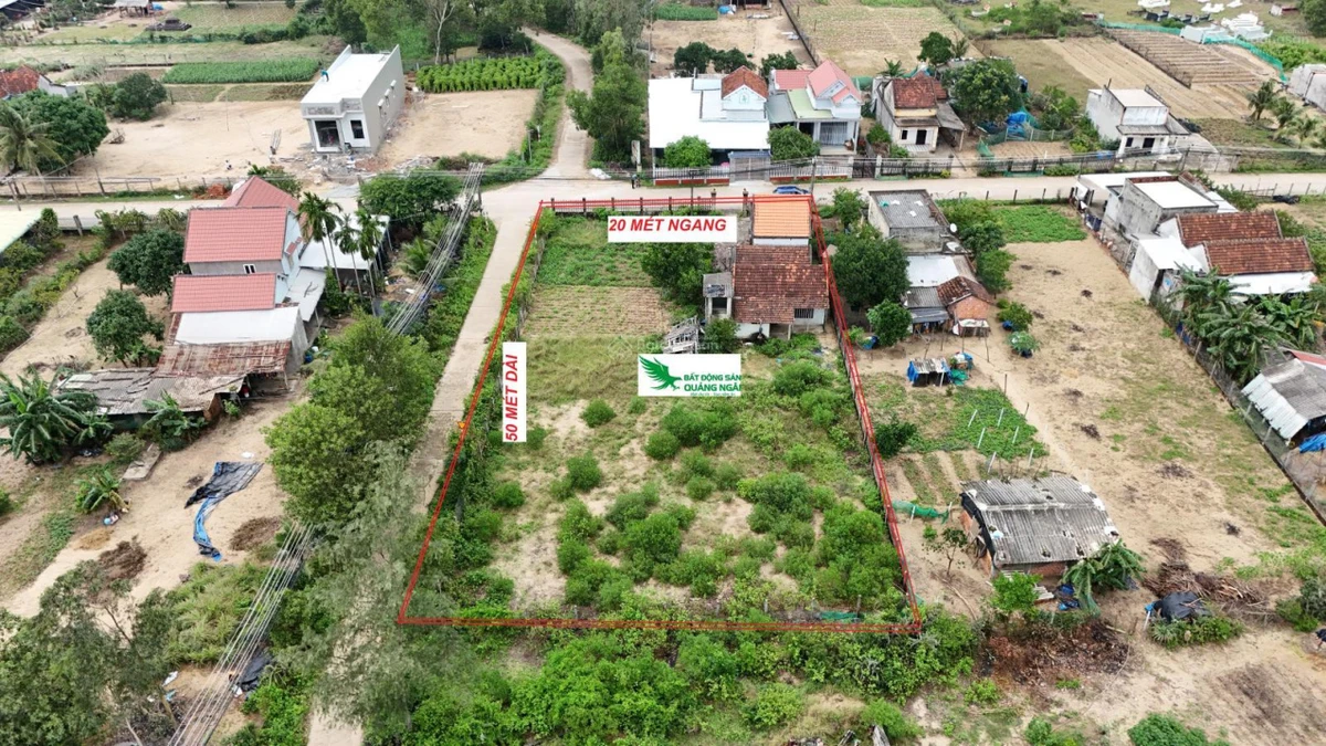 Bán đất biển Đức Minh Mộ Đức, vườn 1000m2 200m2 TC, cách biển chưa đến 1km, 3 tỷ thương lượng - Ảnh thu nhỏ 4
