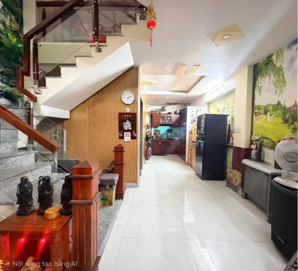 Bán nhà 4 tầng 190,9m² Phường Hiệp Thành Quận 12 giá 4,5 tỷ - Ảnh thu nhỏ 4