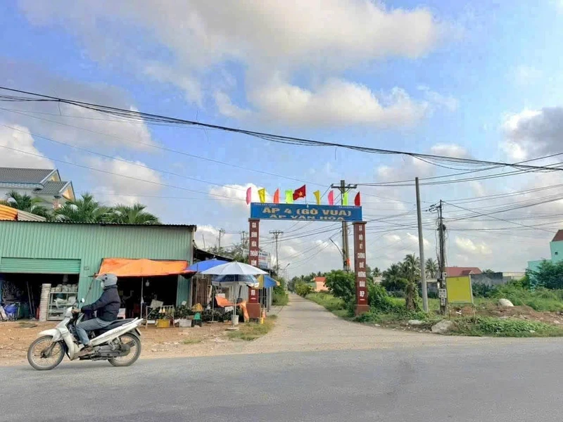 Bán đất góc 2 mặt tiền 180m² Tân Bửu Bến Lức Long An