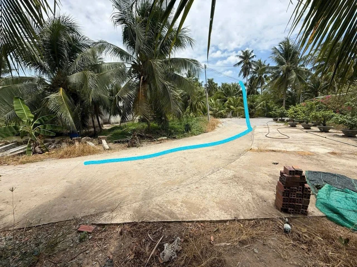Bán nền đất 576m² Phú Hưng Bến Tre 690 triệu - Ảnh thu nhỏ 4
