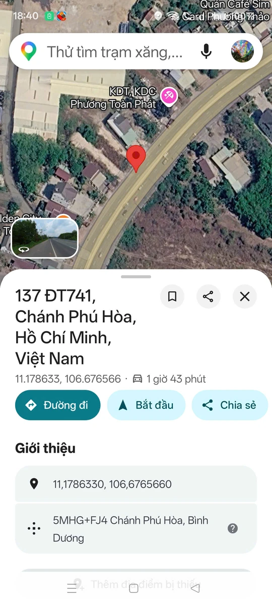 Bán đất tại đường Nguyễn Văn Thành, Chánh Phú Hoà, DT 1890m2 có 800m2 thổ cư - Ảnh thu nhỏ 5