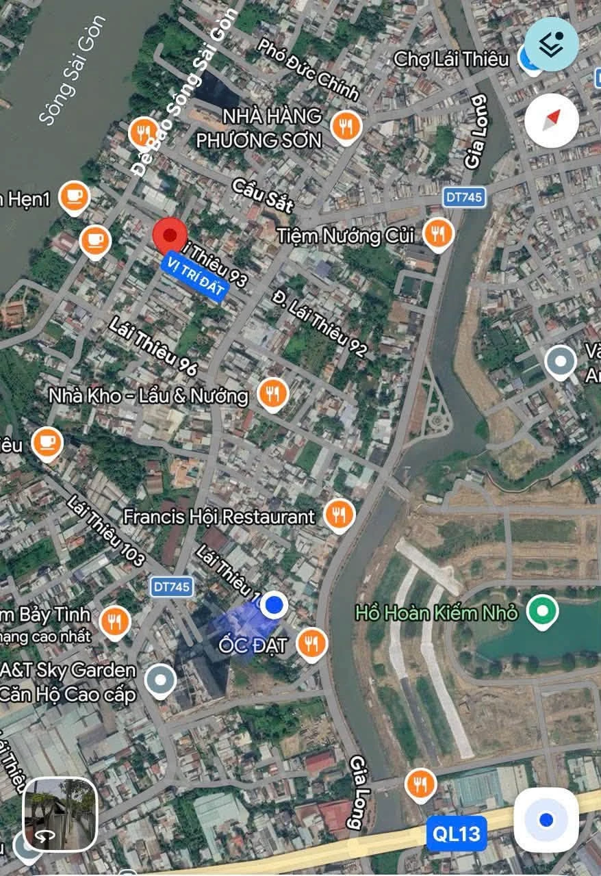 Bán lô đất 97m² đường Lái Thiêu 93, Nhà Bè, 3 tỷ 350 triệu - Ảnh 1