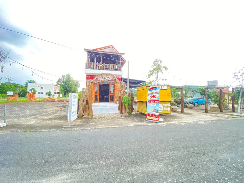 Bán đất thổ cư 93,5m2 Trương Định Chợ Cần Đước 10tr/m2