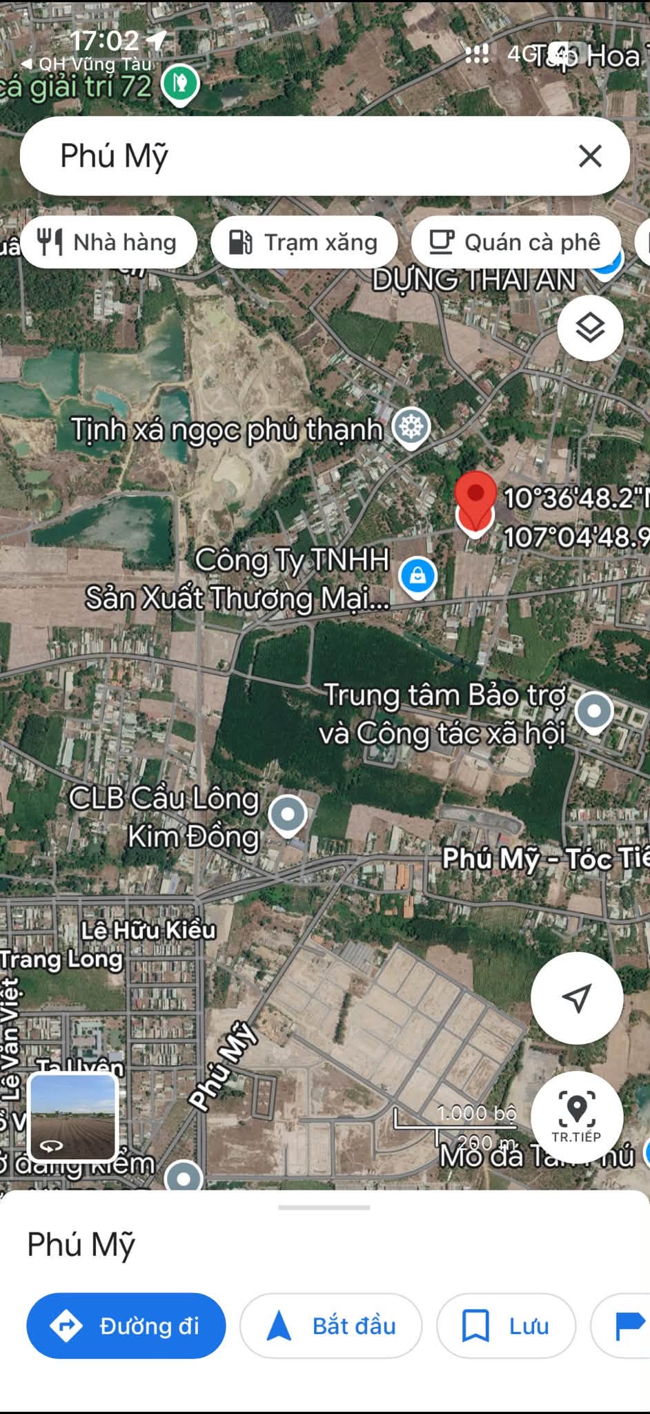 Bán lô đất 5m Mỹ Thạnh Mỹ Xuân 1.5 tỷ