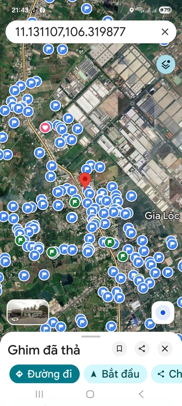 Đất mặt tiền Phước Đông, Tây Ninh 500m² kinh doanh 2 tỷ