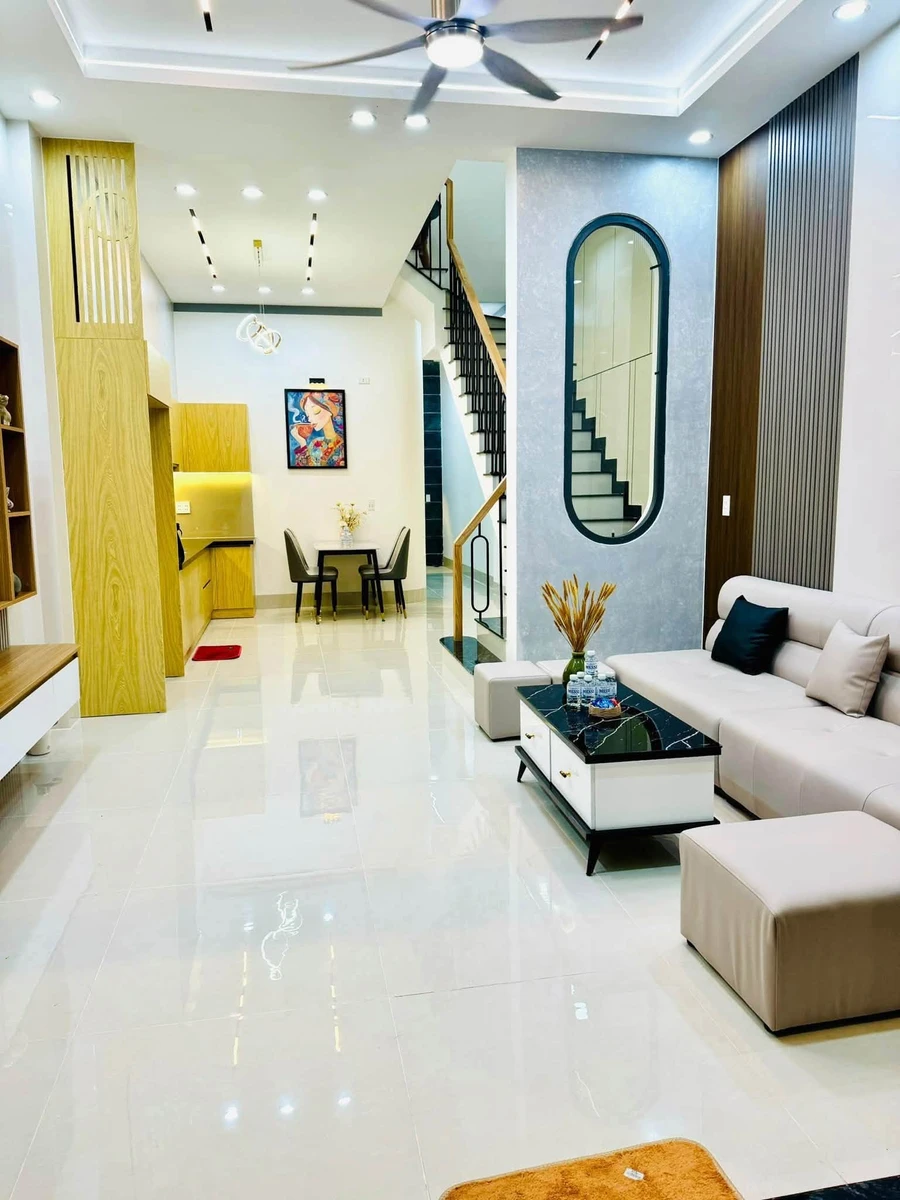 Nhà bán 1 lầu 1 trệt 140 m2, 3 PN, sổ riêng Long Bình - Ảnh thu nhỏ 2
