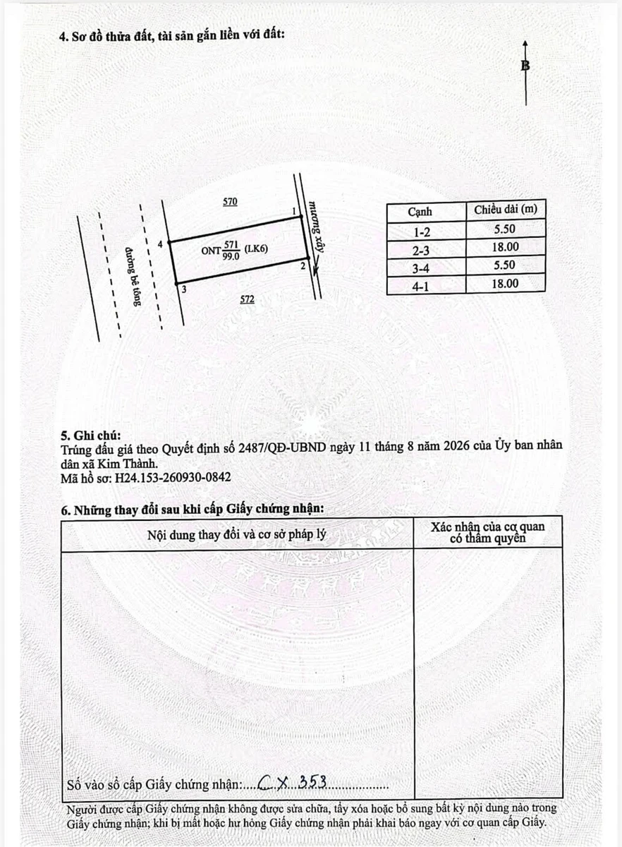 Bán đất nền 99m² KDC Mới Phong Nội Hải Phòng giá 1 tỷ - Ảnh 1