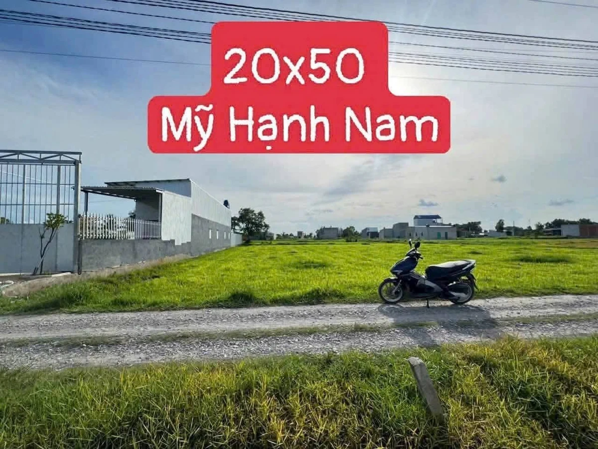 Bán 1000m2 đất có 300m2 thổ cư, sổ hồng riêng tại Mỹ Hạnh Nam, Đức Hòa, Long An - Ảnh thu nhỏ 3