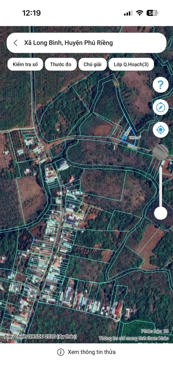 Bán đất 1000m2 Phú Riềng 400 triệu - Ảnh 1