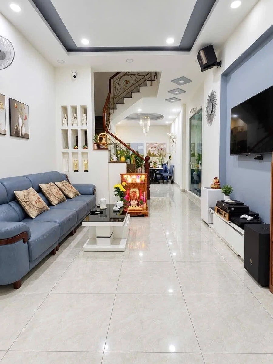 Bán nhà hẻm Tân Phú 60m2 4 tầng 4PN, 7.8 tỷ - Ảnh thu nhỏ 2