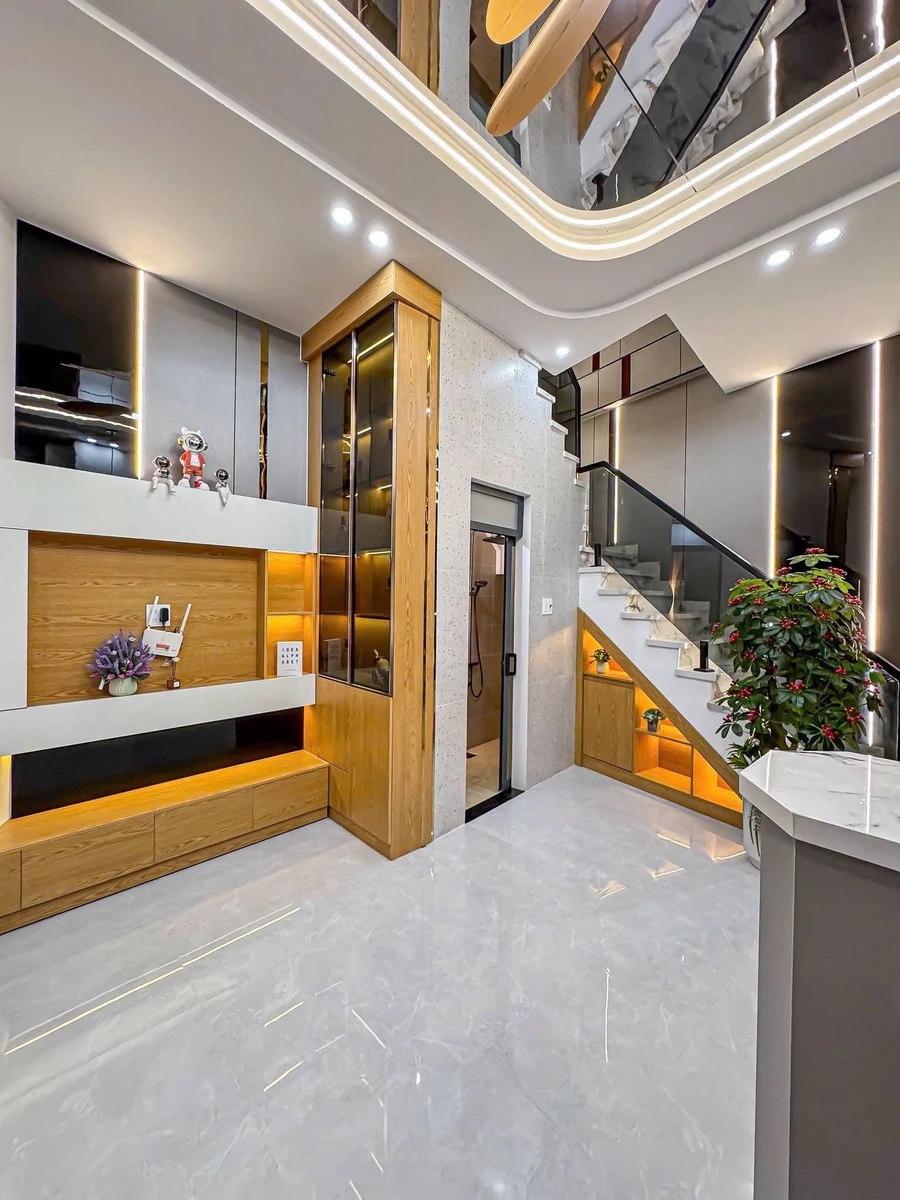 Bán nhà phố 4 tầng 135m2 góc 2 mặt tiền Cần Thơ - Ảnh thu nhỏ 5