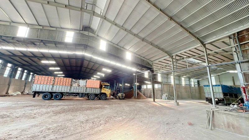 Cho thuê xưởng 2600m² gần KCN Trảng Bom, Đồng Nai 90 triệu/tháng