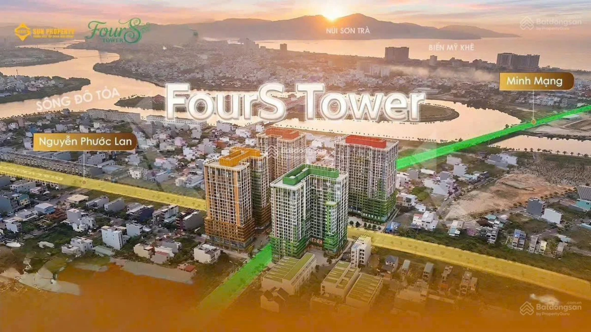 FourS Tower Đà Nẵng - Ra mắt tòa F2 view biển, view Ngũ Hành Sơn, vốn từ 500 triệu, sở hữu lâu dài - Ảnh 1