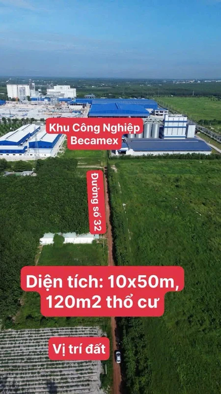 Bán đất xây trọ 500m² mặt tiền đường 32 Minh Thành
