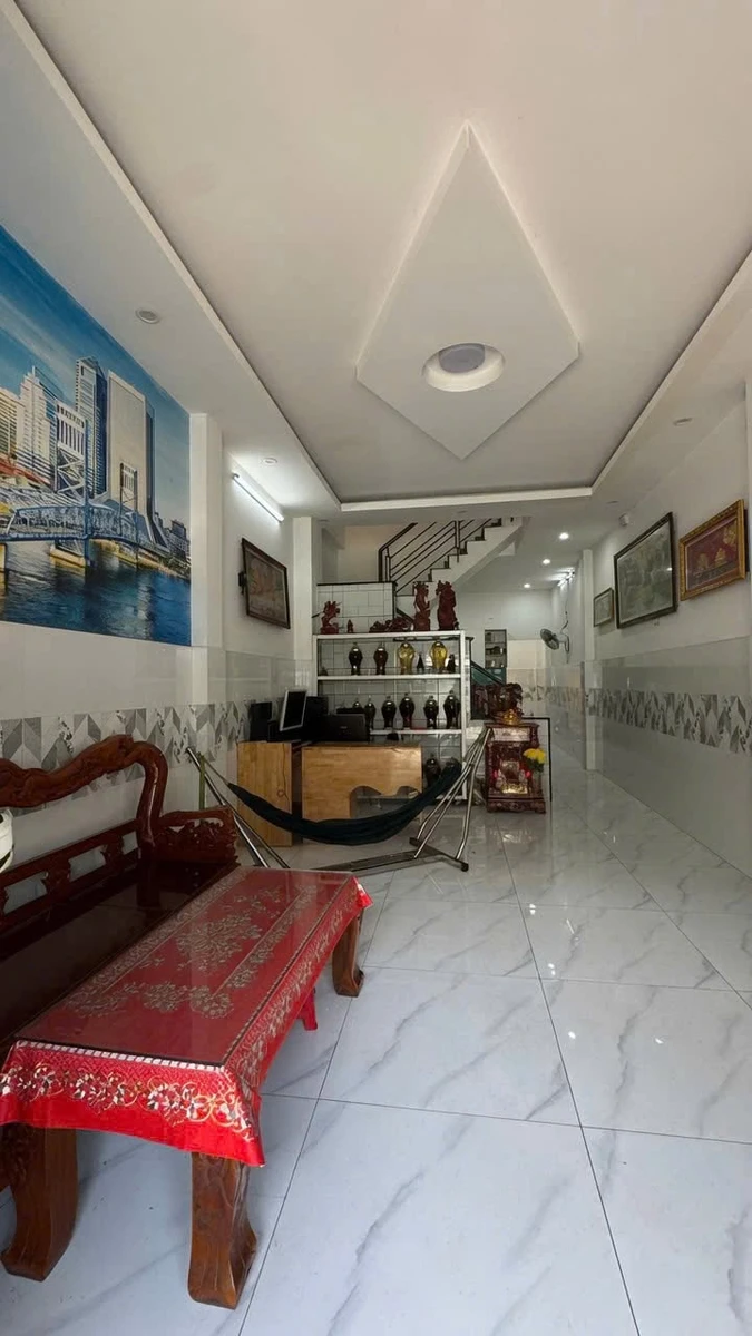Bán nhà 3 tầng hẻm 10m Hương Lộ 2, Bình Tân, 56m², 6,1 tỷ - Ảnh thu nhỏ 3
