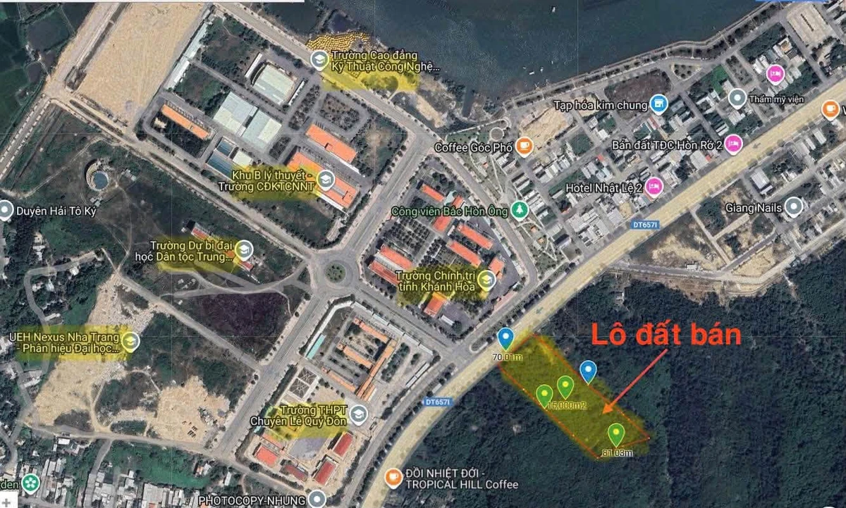 Bán lô đất mặt tiền Nguyễn Tất Thành, Nha Trang 15.000m2 - 180 tỷ - Ảnh thu nhỏ 2