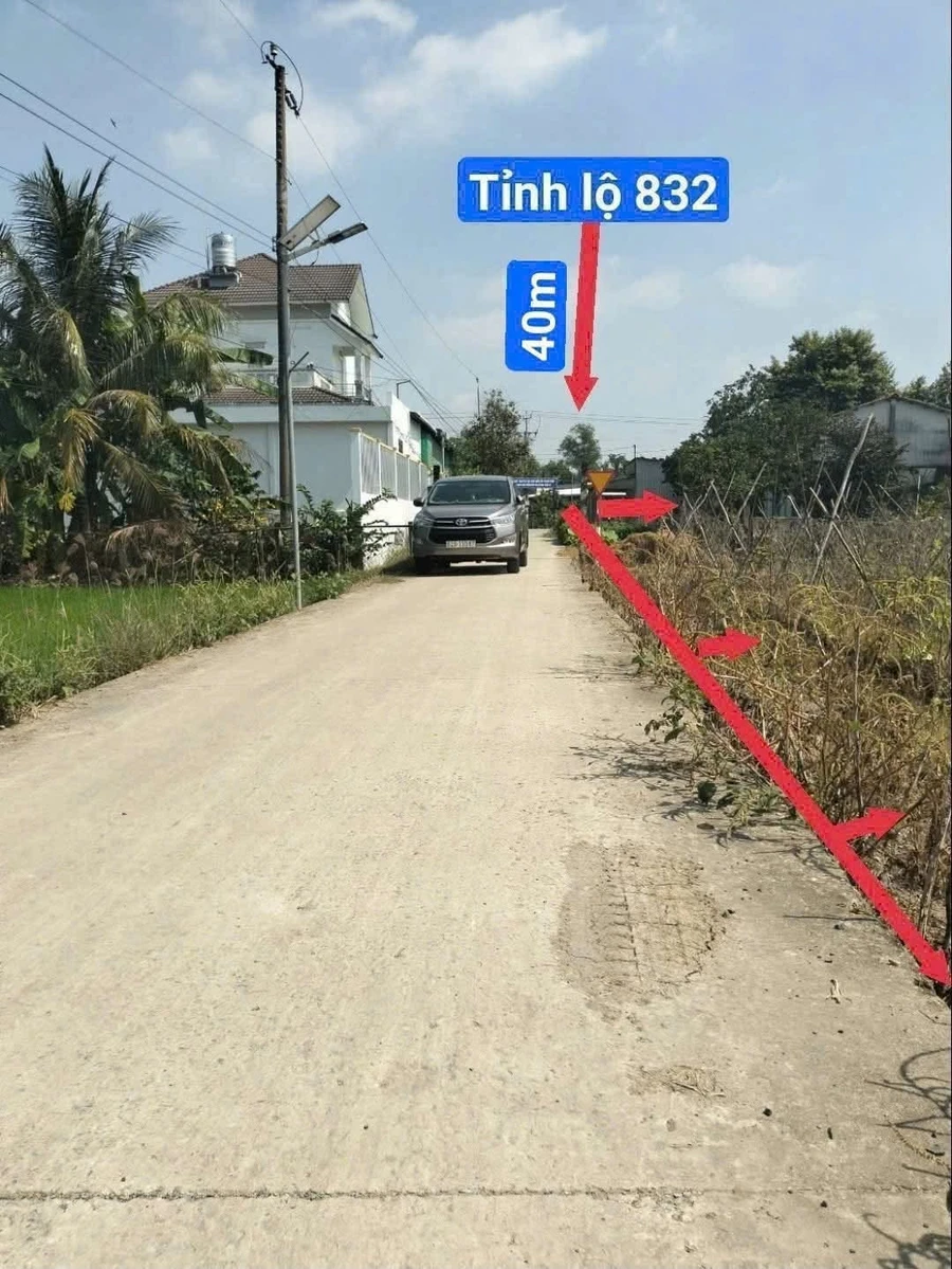 Bán lô đất thổ cư 150m² Tây Ninh 670 triệu - Ảnh 1
