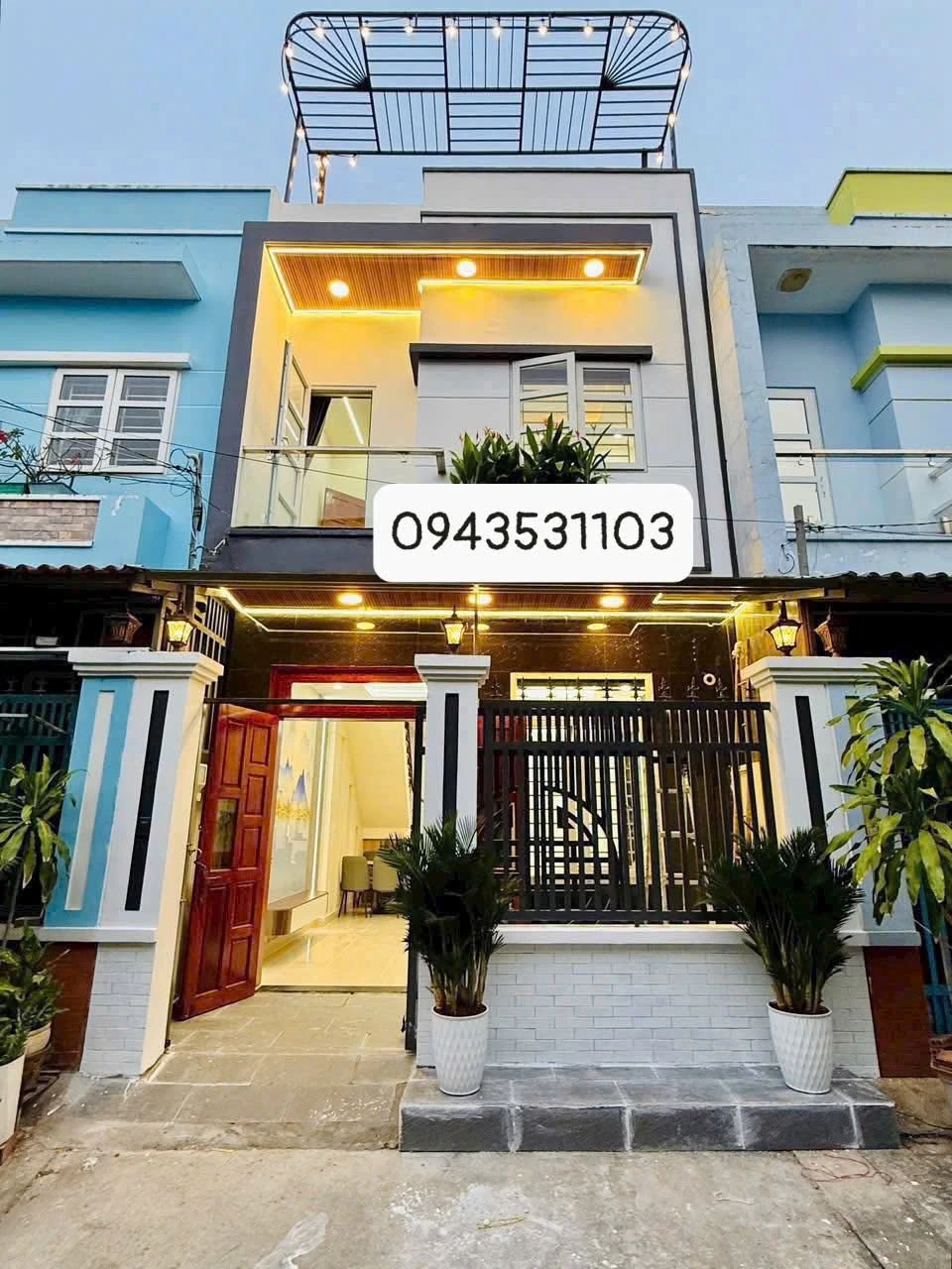 Bán nhà 1 trệt 1 lầu 100m² Chợ Đầu Mối Bình Điền 990 triệu - Ảnh 1