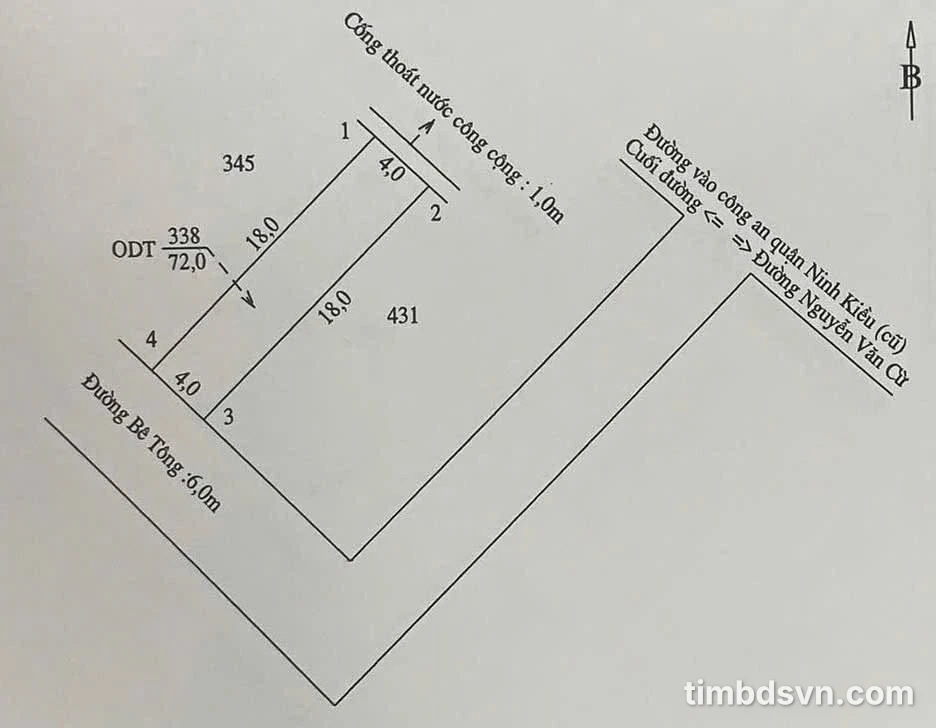 Bán nhà 3PN 144m² giá 3.55 tỷ Ninh Kiều Cần Thơ - Ảnh 1