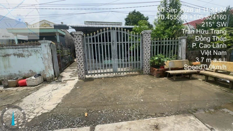 Bán nhà riêng tại Trần Hữu Trang, P Cao Lãnh, Đồng Tháp, 4 tỷ, 660 m2