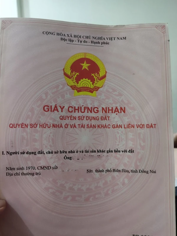 Bán đất thổ cư 161m2 tại Trảng Bom, Đồng Nai
