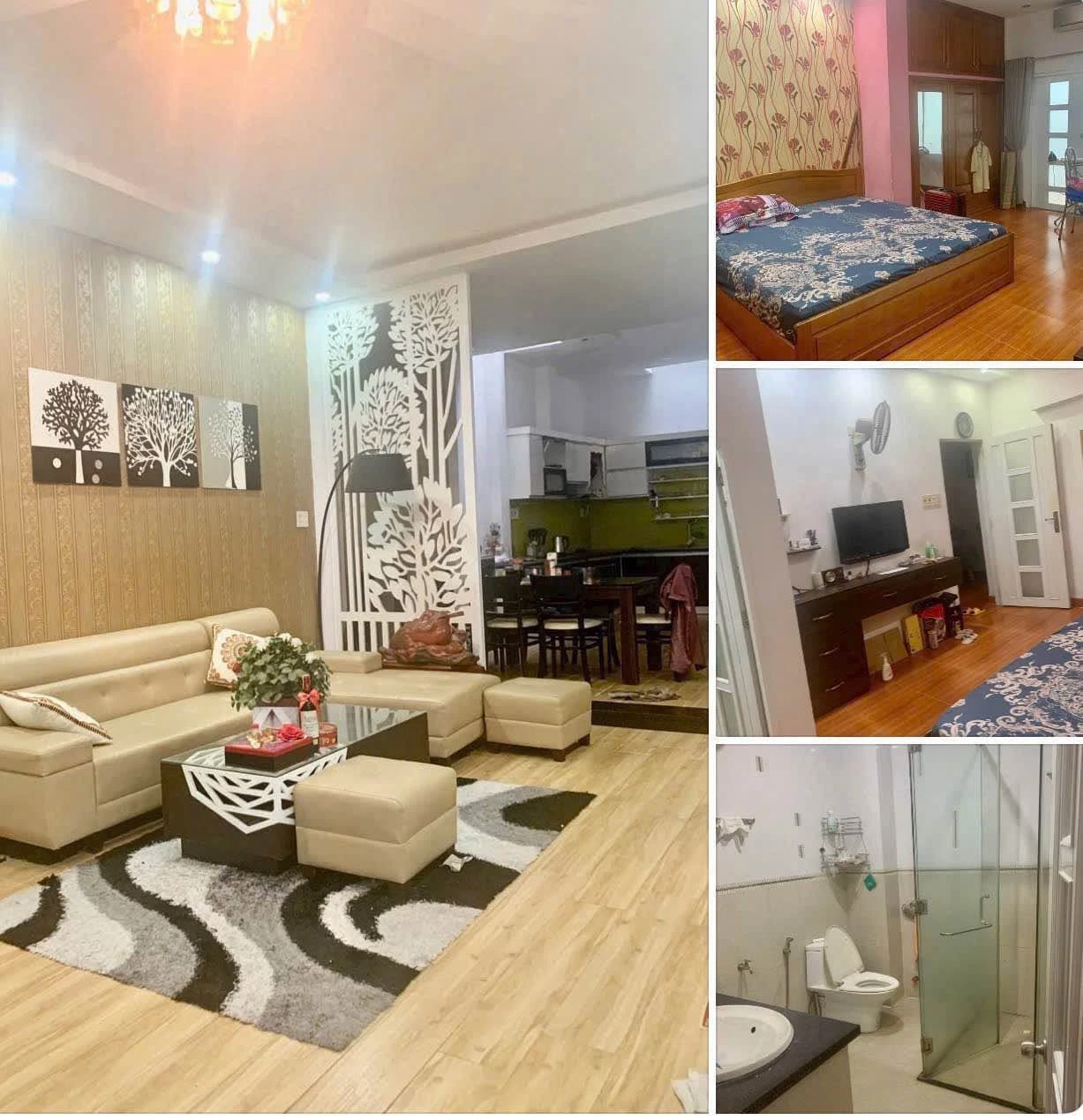 Cho thuê nhà 3 tầng 72,8m2 Hoàng Văn Thụ Nha Trang - Ảnh 1