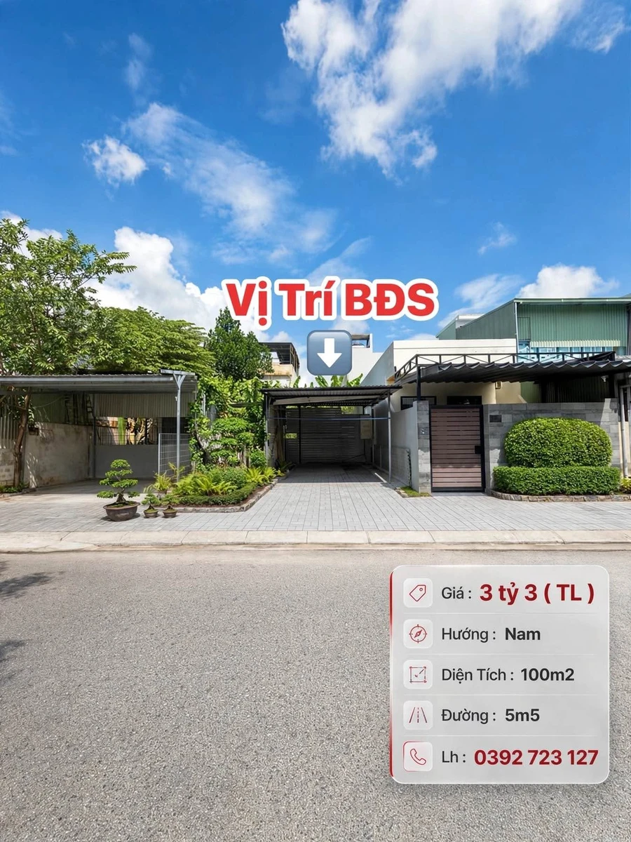 Bán đất đẹp Bình Chánh 100m² - 3 tỷ 3 - Ảnh thu nhỏ 2