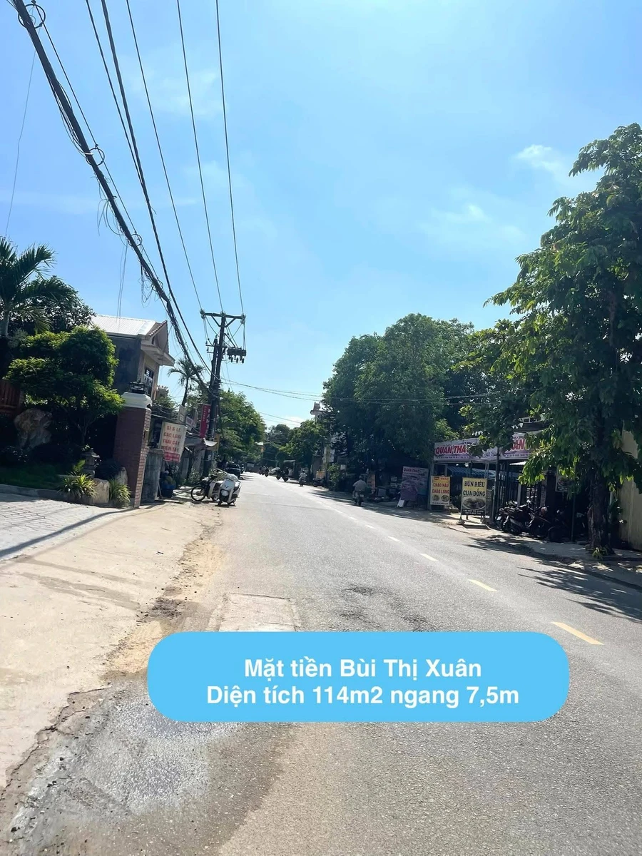 Bán mặt tiền Bùi Thị Xuân, 114m² kinh doanh Huế - Ảnh thu nhỏ 2