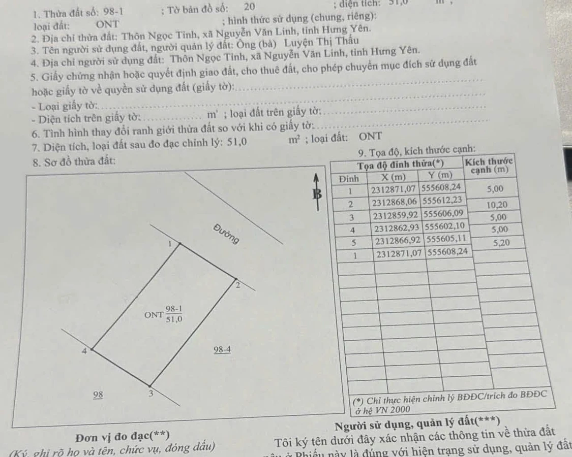 Bán đất 51 m² Nguyễn Văn Linh, Bình Dương trên 1 tỷ - Ảnh 1