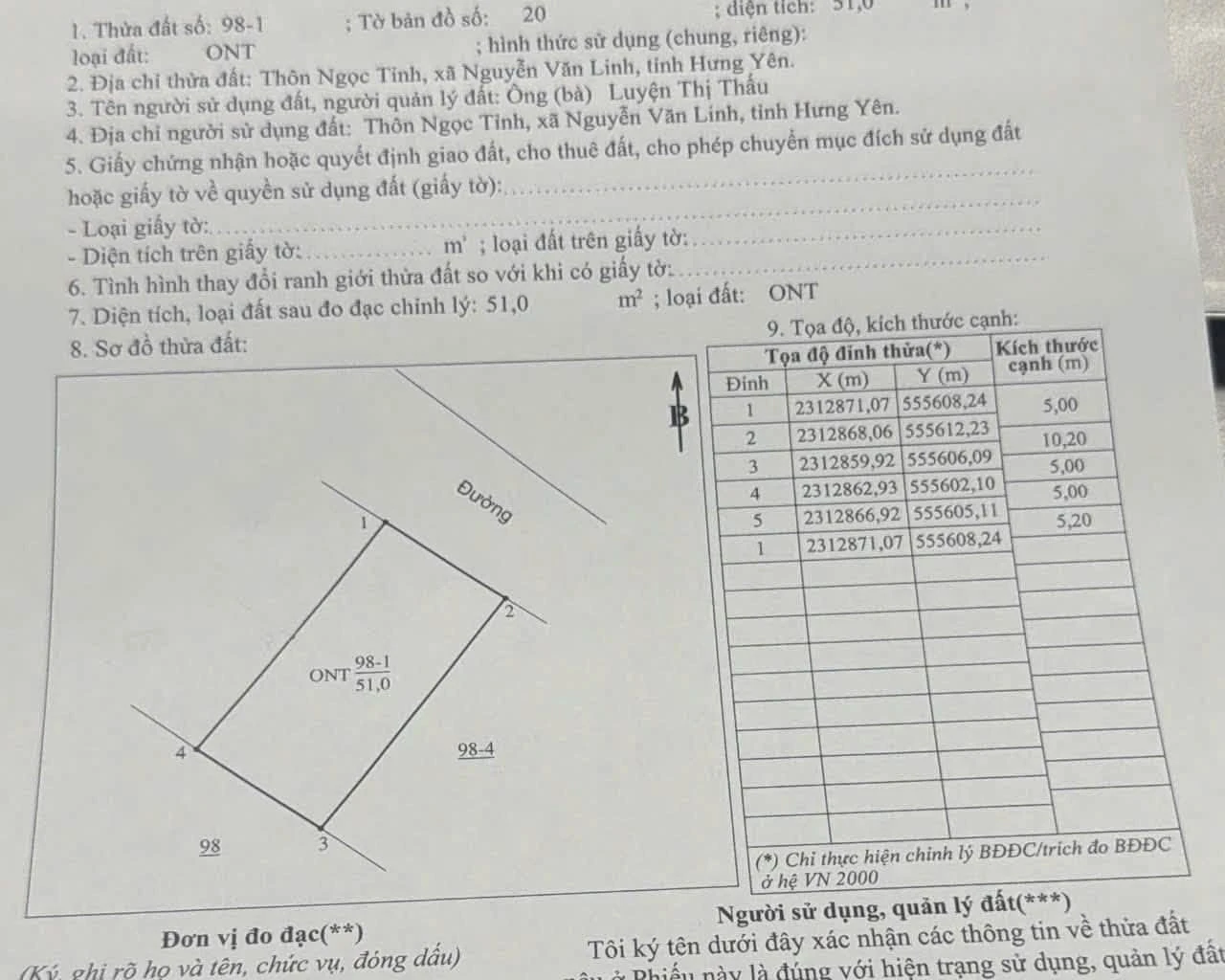 Bán đất 51 m² Nguyễn Văn Linh, Bình Dương trên 1 tỷ - Ảnh 1