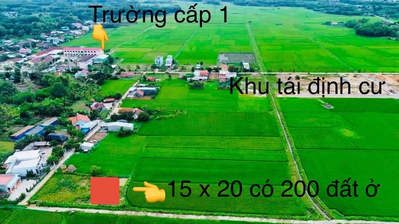 Bán đất Đà Nẵng 200m² Xã Đồng Dương 4xx triệu