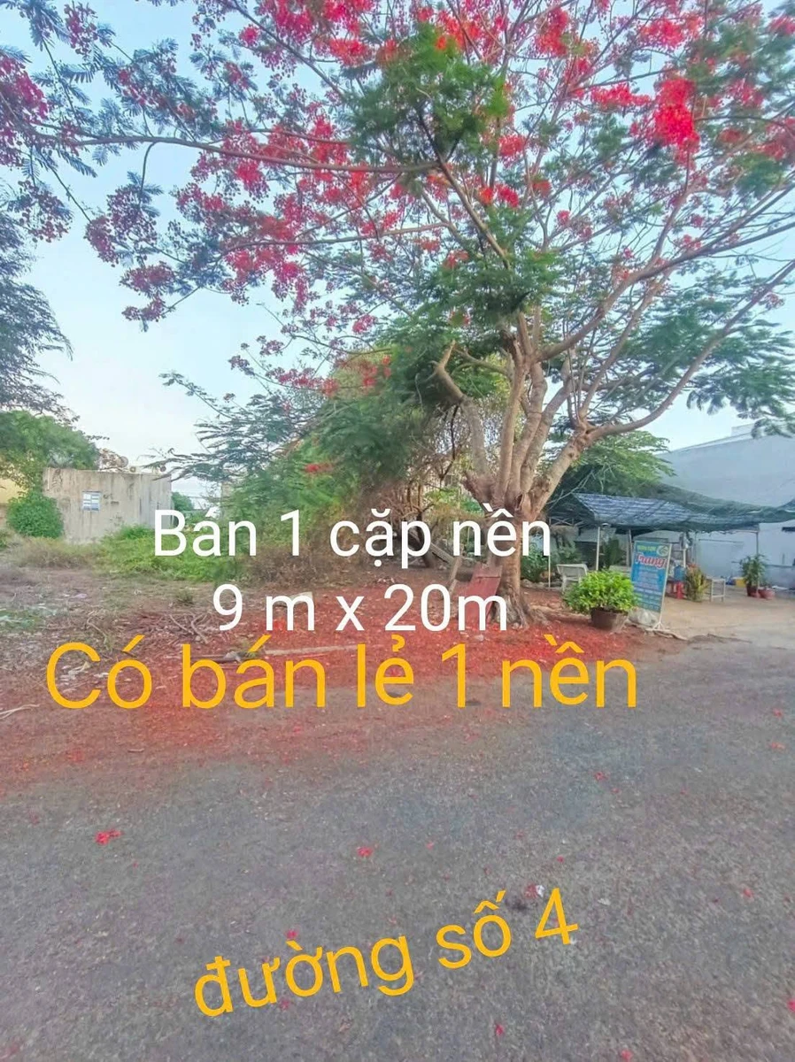 Bán cặp nền đất 180m² Núi Sam Châu Đốc 2 tỷ 600 triệu - Ảnh thu nhỏ 3