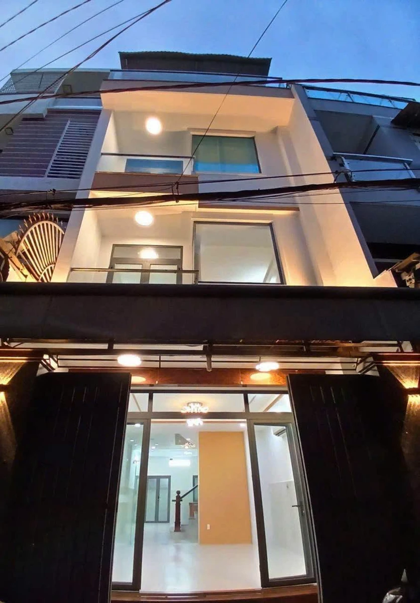 Bán nhà 4 tầng 84m² đường Gò Dầu, Tân Sơn Nhì, Tân Phú, 4PN 6WC - Ảnh 1