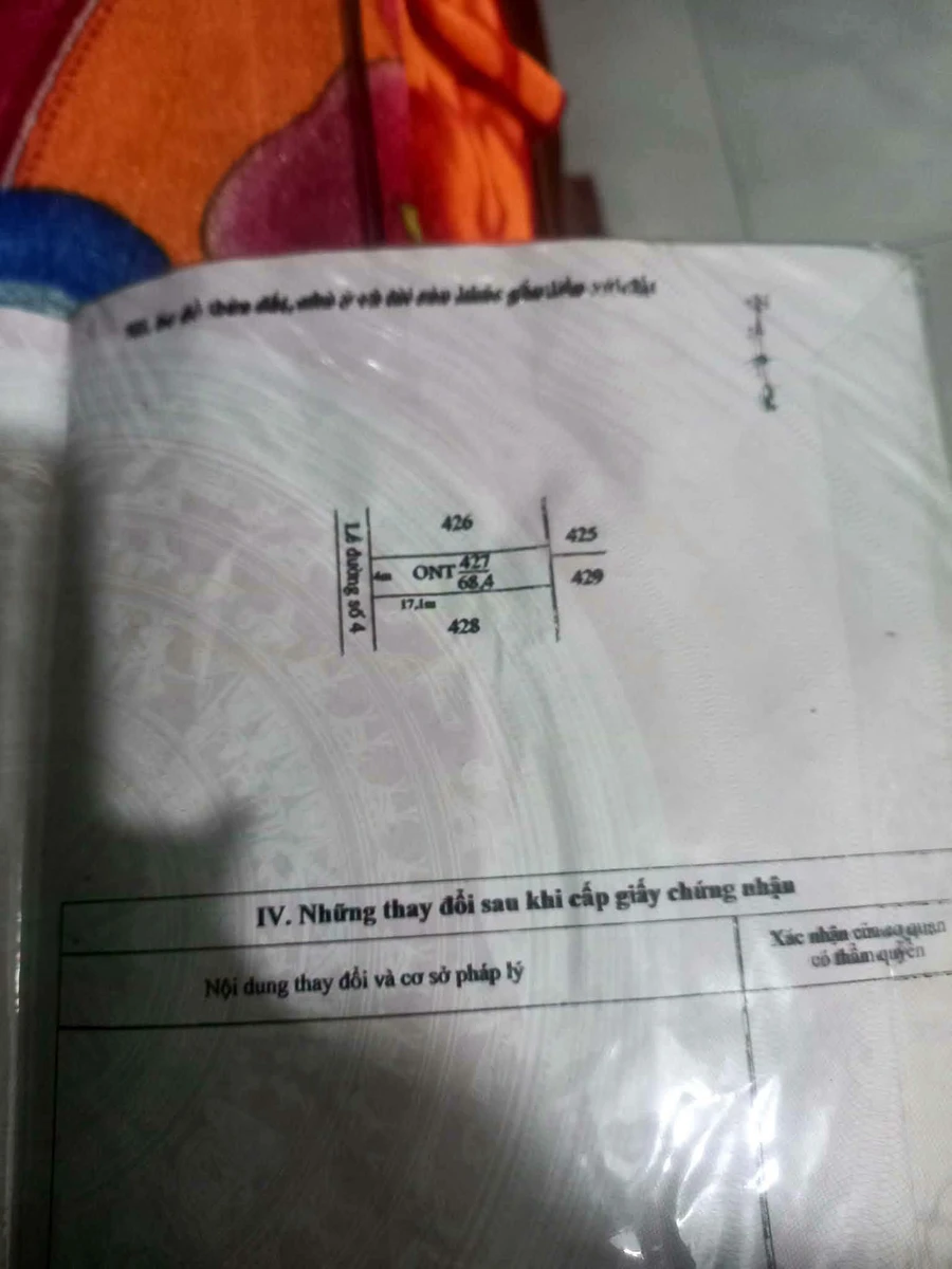 Bán nhà cấp 4 sát chợ Tân Tây Thạnh Hóa, 68m2, 2 PN, 1 tỷ - Ảnh thu nhỏ 4