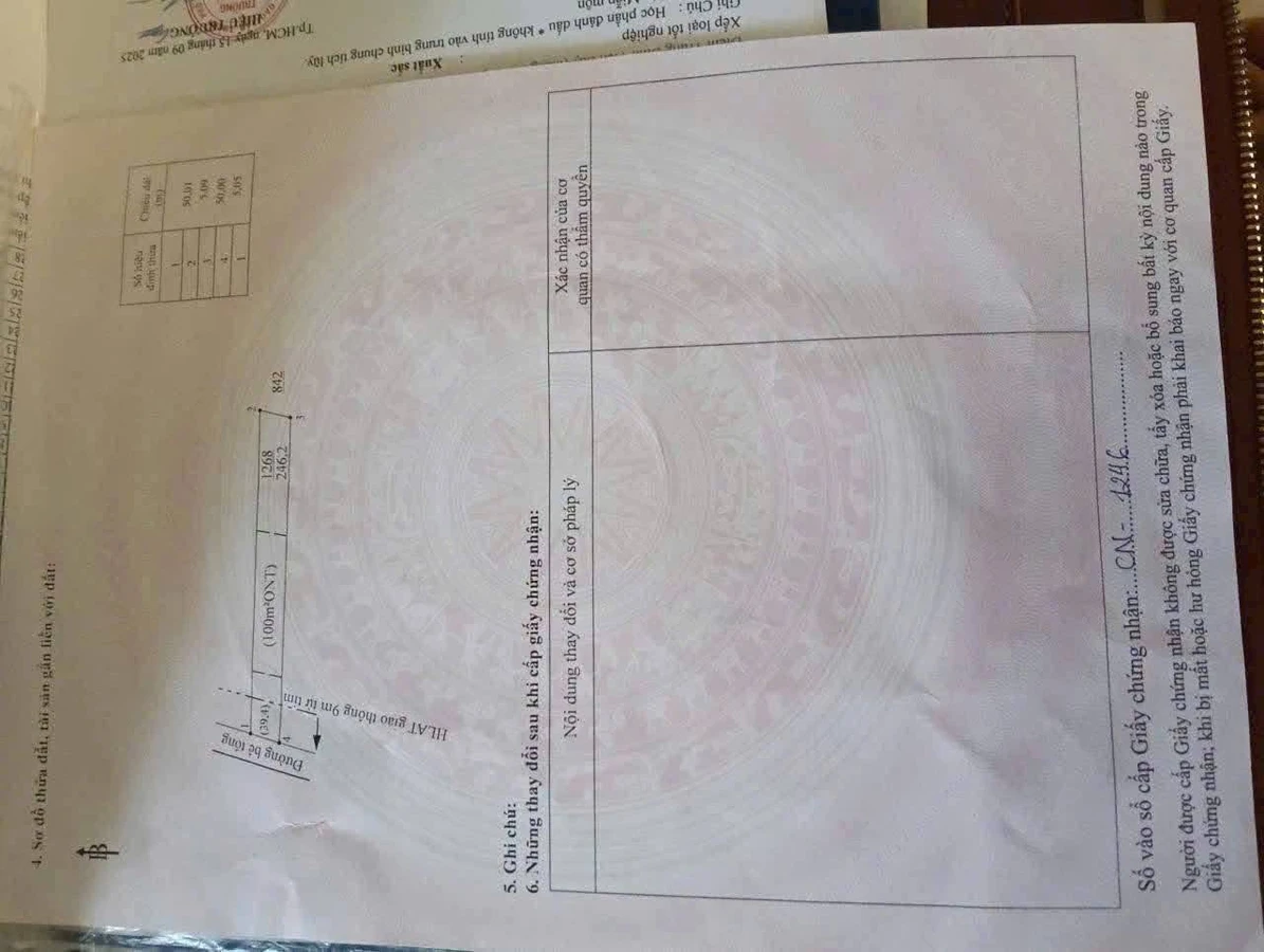 Bán vườn trái cây 250m² Tân Quan Đồng Nai - Ảnh thu nhỏ 4
