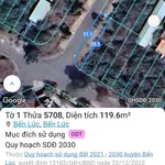 Bán đất góc 119m2 Khu dân cư Hoàng Long Bến Lức - Ảnh thu nhỏ 1