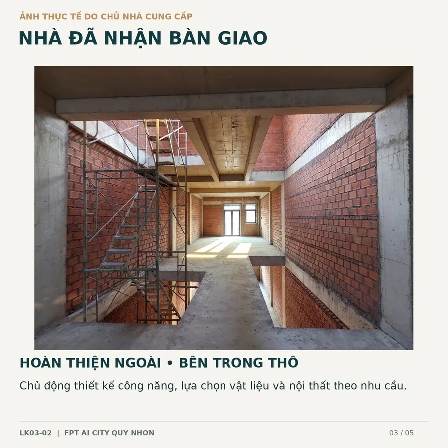 Bán nhà liền kề FPT AI City Quy Nhơn 130m² 4 tỷ - Ảnh thu nhỏ 3