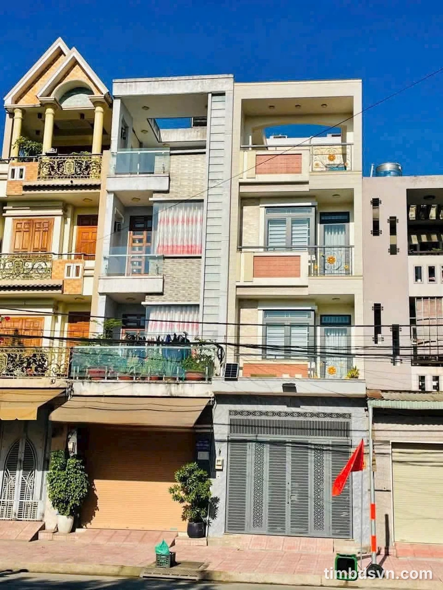 Cho thuê nhà mặt tiền kinh doanh 64m² Bình Hưng Hòa B - Ảnh 1