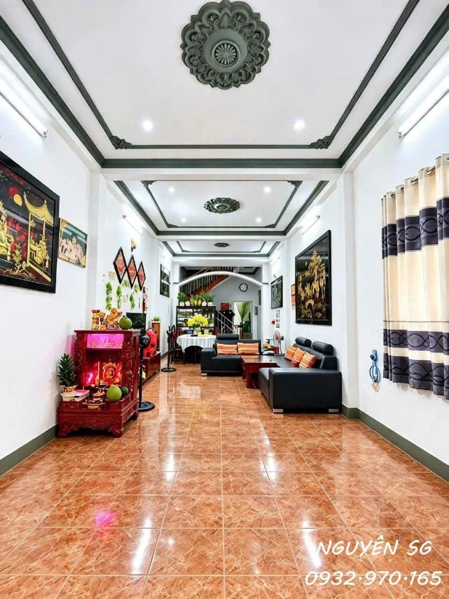 Bán nhà 3 tầng 4PN 92m2 mặt tiền Gò Vấp - Ảnh thu nhỏ 2