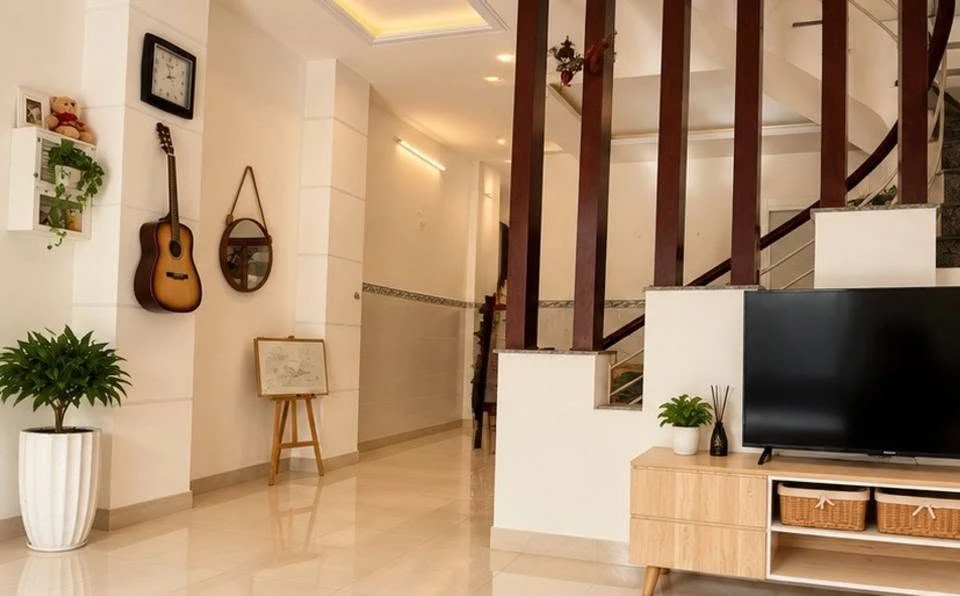 Nhà bán 3 tầng 4PN đối diện Vạn Phúc City 59m² - 6 tỷ - Ảnh 1