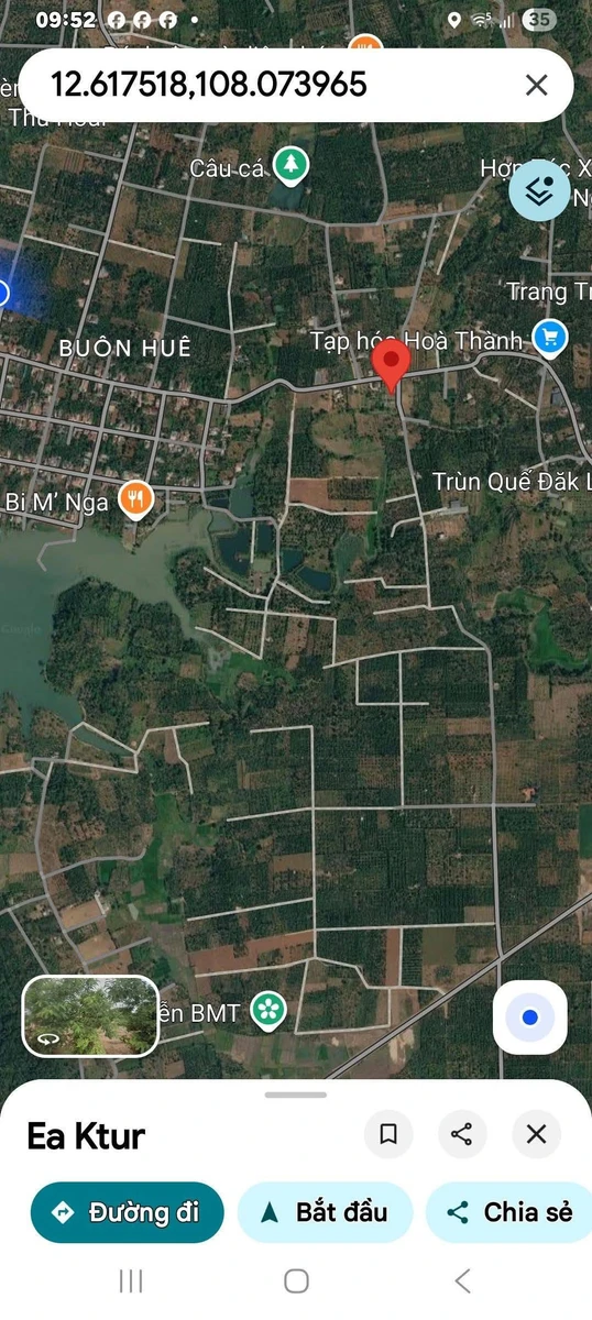 Bán lô đất 125m² thổ cư 100% Buôn Ma Thuột - Ảnh thu nhỏ 2