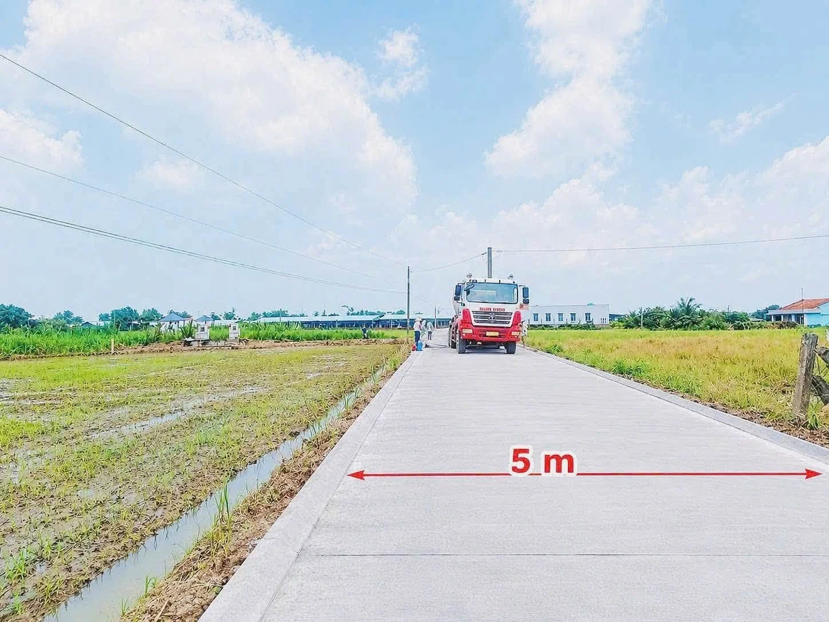 Bán đất thổ cư mặt tiền 6m Tân Trụ, 150m², 599 triệu - Ảnh thu nhỏ 4
