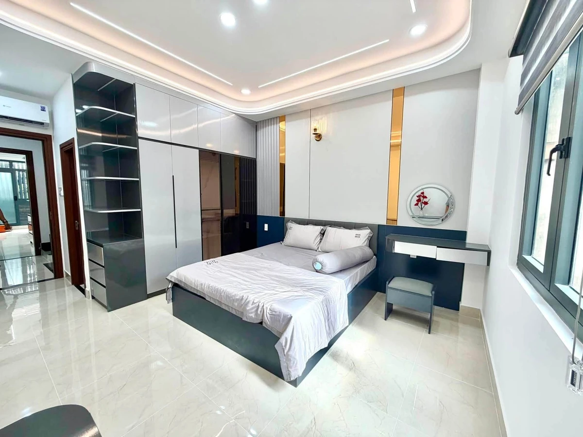 Bán nhà mới xây 4 tầng 60m2, 4PN, gần chợ Bà Chiểu, Lê Quang Định, Bình Thạnh - 8,9 tỷ - Ảnh thu nhỏ 4