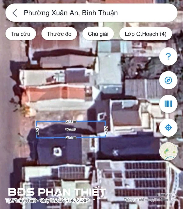 Bán đất mặt tiền Nguyên Hồng, Phan Thiết, 215 m², 9,5 tỷ