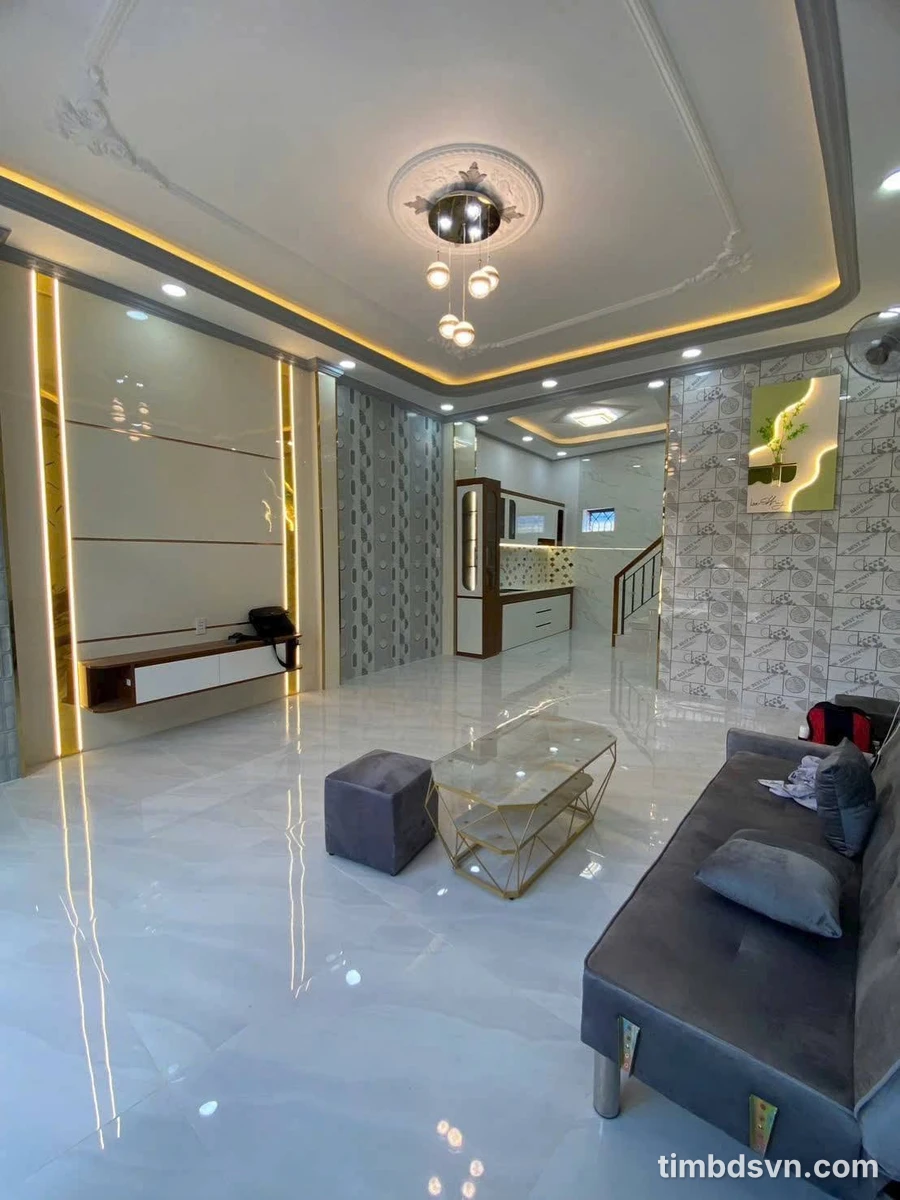 Bán nhà mới Bình Tân 3PN 55m² 4,38 tỷ - Ảnh thu nhỏ 2