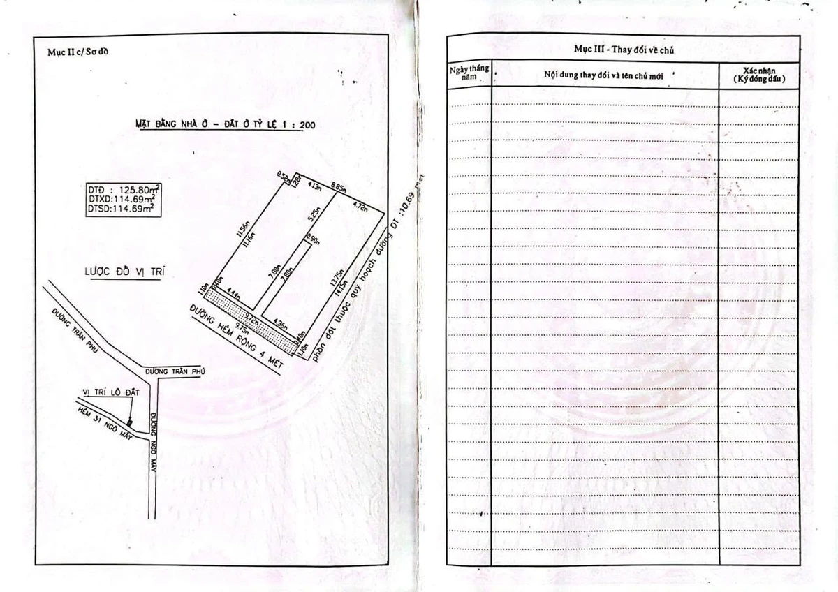 Bán nhà hẻm Ngô Mây 9,7x14m, 2 phòng ngủ, giá 4,35 tỷ, Đắk Lắk - Ảnh thu nhỏ 2