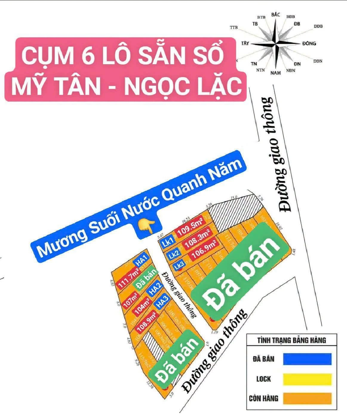 Bán đất nền 105m² tại Mỹ Tân, Ngọc Lặc từ 6,5 tỷ - Ảnh 1