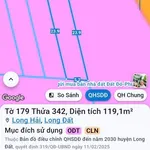 Bán đất mặt tiền Long Hải 119m² giá 1,58 tỷ - Ảnh thu nhỏ 3