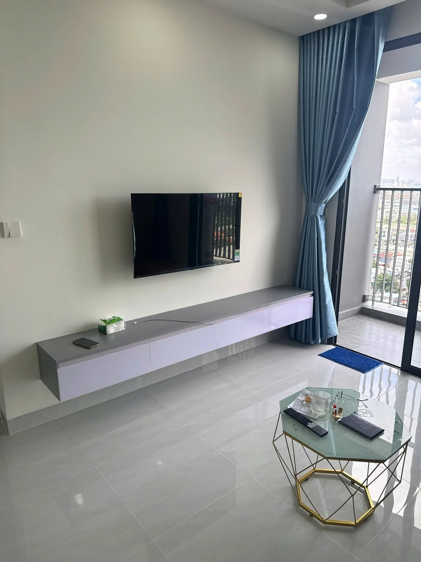 Cho thuê căn 3PN 2WC A&T Sky Garden Thuận An 93m² 12tr/tháng - Ảnh 1
